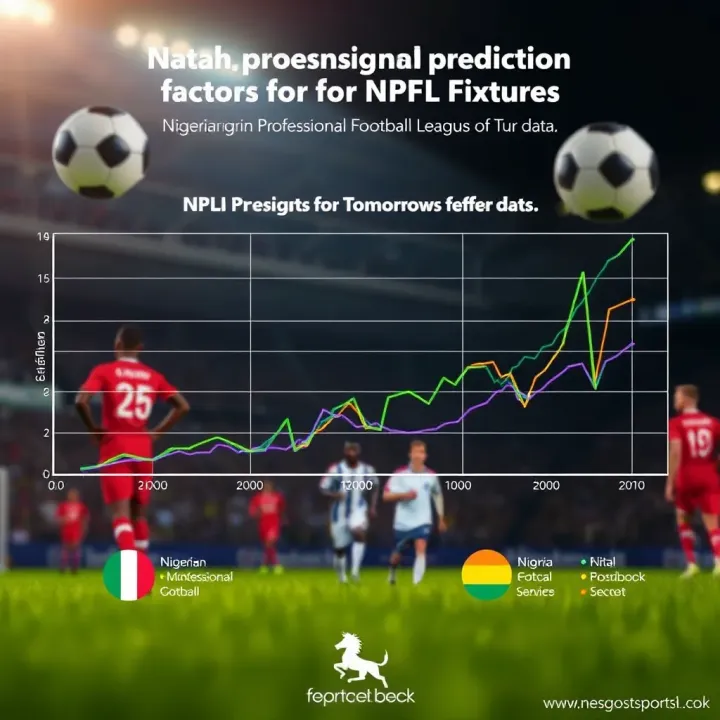 Graph displaying key factors influencing Nigerian Professional Football League match outcomes with expert insights and predictive data