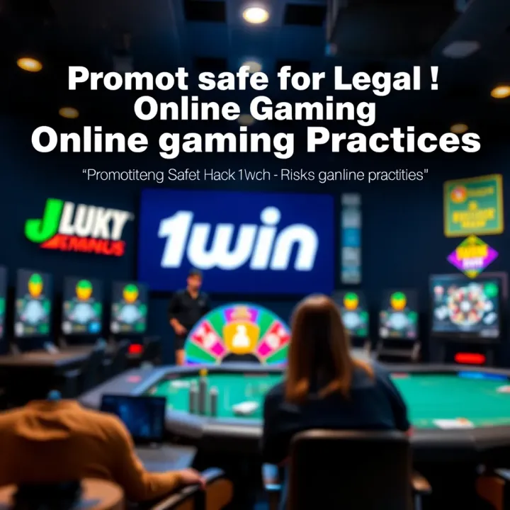 Conceptual graphic depicting a safe and responsible approach to online gaming with legal and secure practices