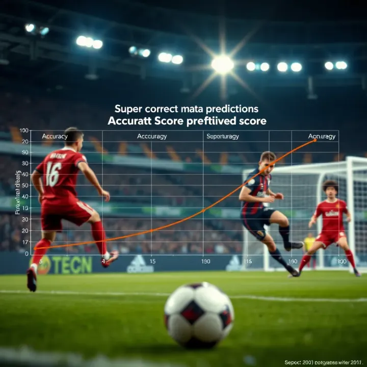 Graph comparing different match forecasting methods highlighting accuracy levels and reliability in football score predictions