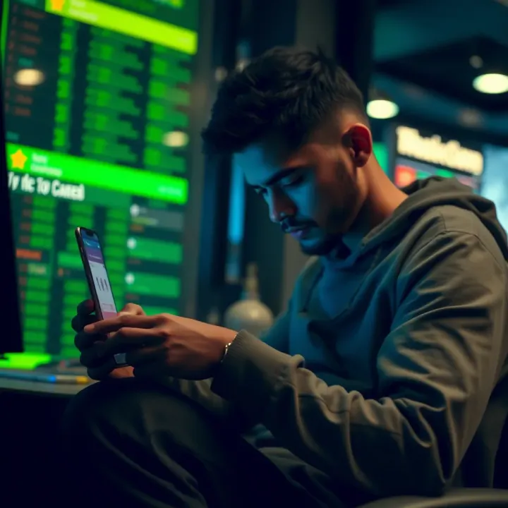 User troubleshooting login issues on a mobile device using secure network connection
