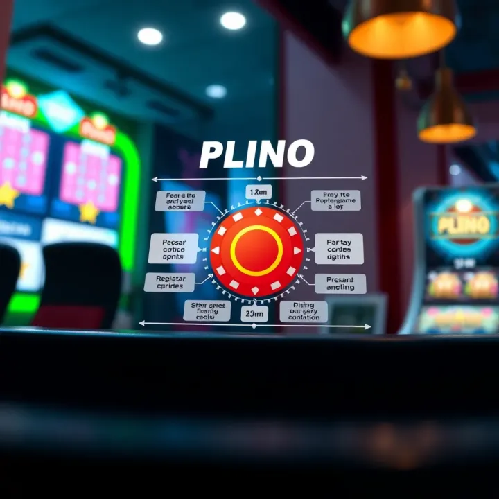 Diagram illustrating the mechanics of the Plinko game on a digital gaming platform